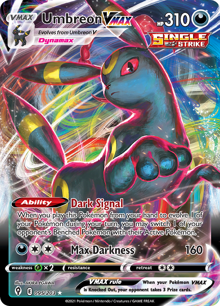 Umbreon VMAX 95 Rare Holo VMAX