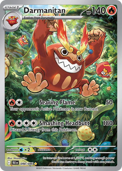 Darmanitan 98 Illustration Rare