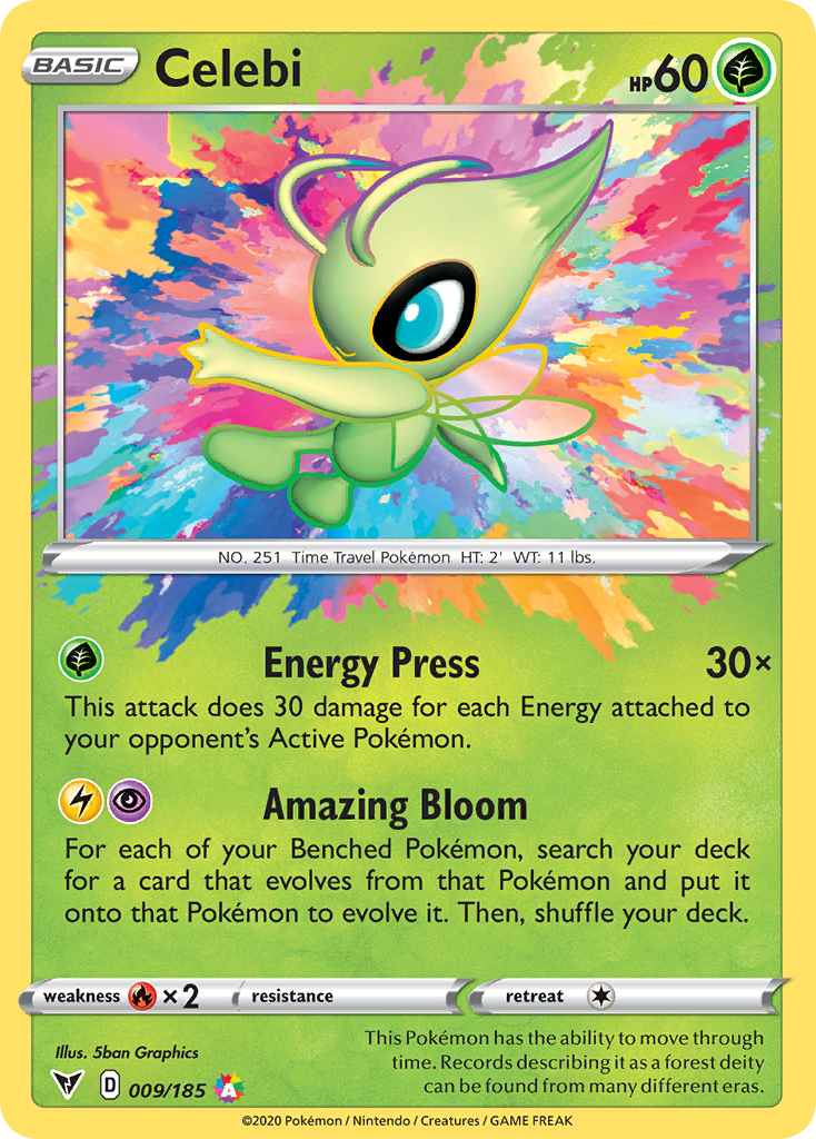 Celebi 9 Amazing Rare