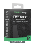 Blackout Deck Sleeves - Standard Size - Black
