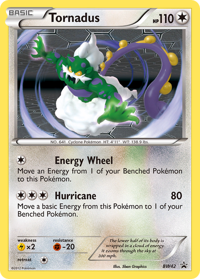 Tornadus BW42 Promo