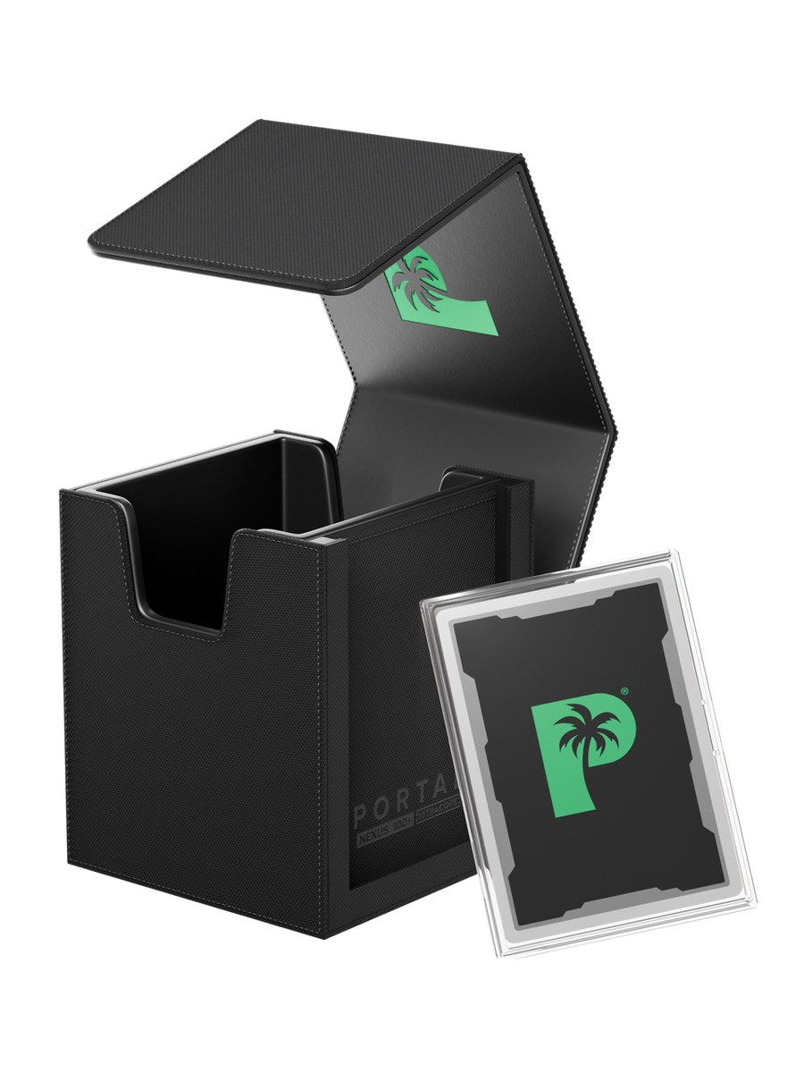 Portal Deck Box Nexus 100+ - Black - with Command Case