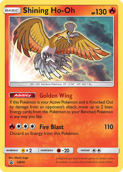 Shining Ho-Oh SM70 Promo
