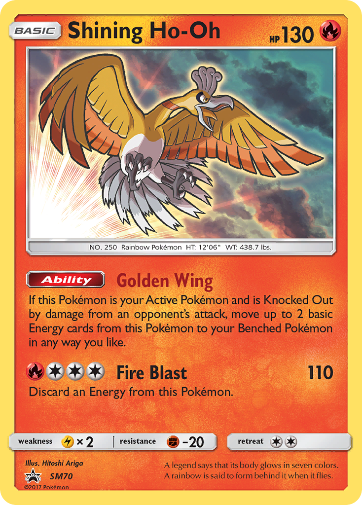 Shining Ho-Oh SM70 Promo