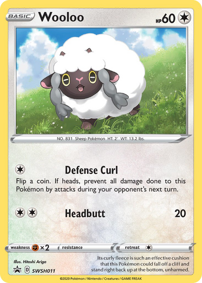 Wooloo SWSH011 Promo