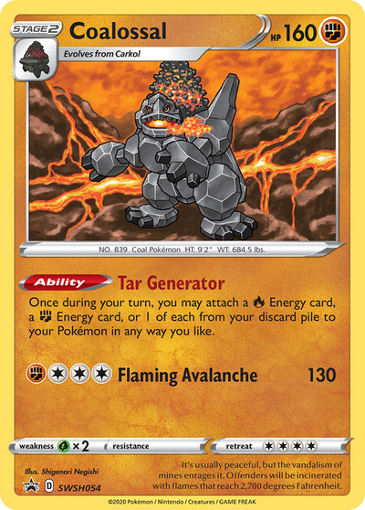 Coalossal SWSH054 Promo