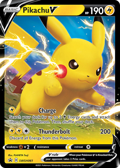 Pikachu V SWSH061 Promo