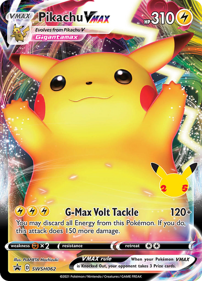 Pikachu VMAX SWSH062