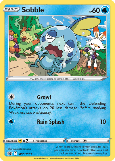 Sobble SWSH073 Promo
