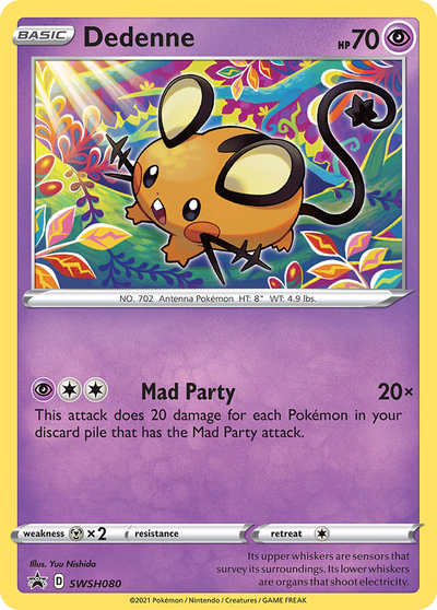 Dedenne SWSH080 Promo