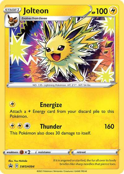 Jolteon SWSH094 Promo