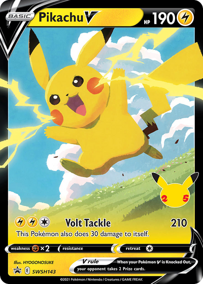 TAG 10 Pikachu V SWSH143 Promo