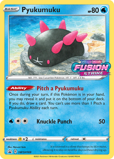 Pyukumuku SWSH169 Promo