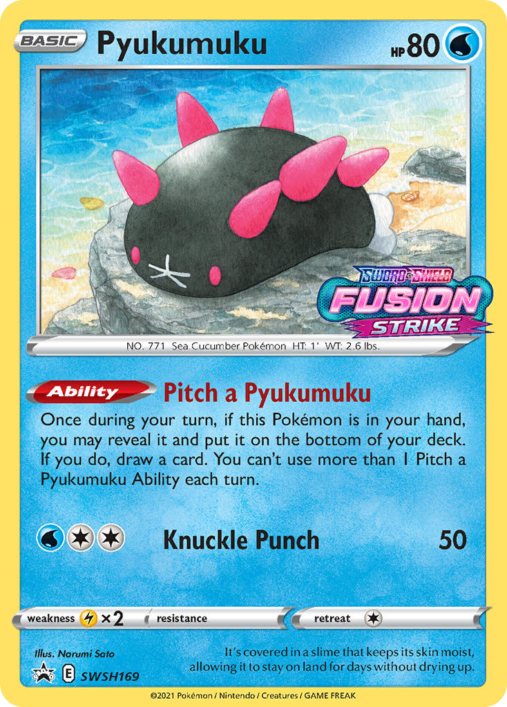 Pyukumuku SWSH169 Promo