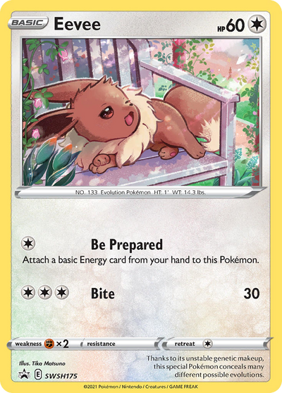 Eevee SWSH175 Promo SWIRL