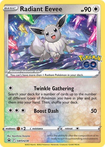 Radiant Eevee SWSH230 Promo