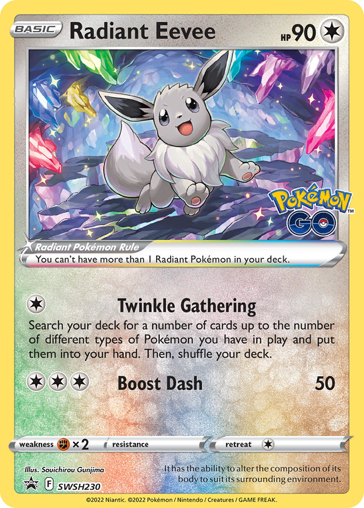 Radiant Eevee SWSH230 Promo