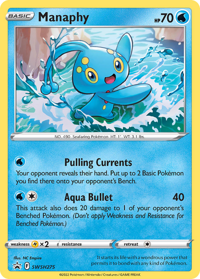 Manaphy SWSH275 Promo