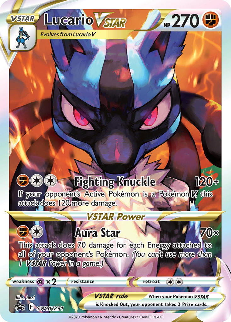 Lucario VSTAR SWSH291 Promo