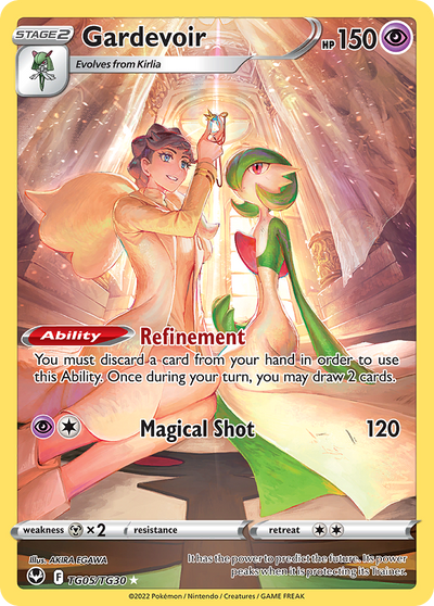 Gardevoir TG05 Trainer Gallery Rare Holo
