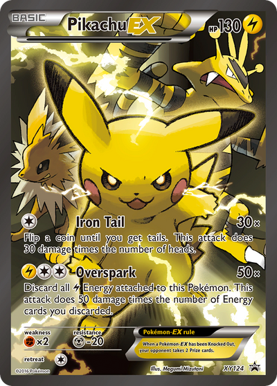 Pikachu-EX XY124 Promo