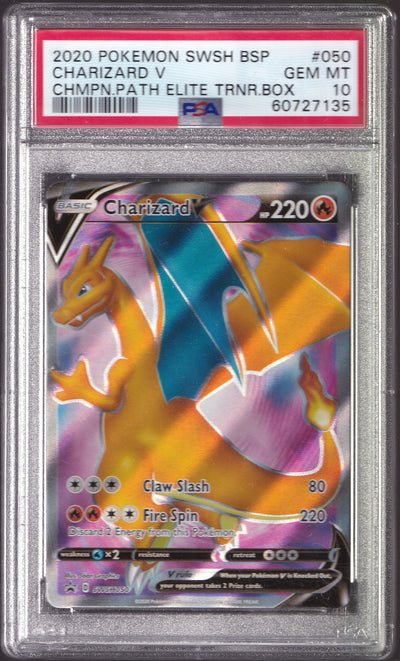 PSA 10 Charizard V SWSH050