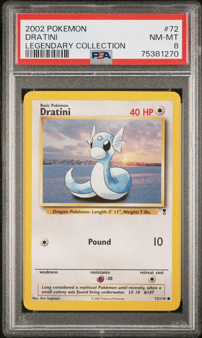 PSA 8 Dratini 72 Common