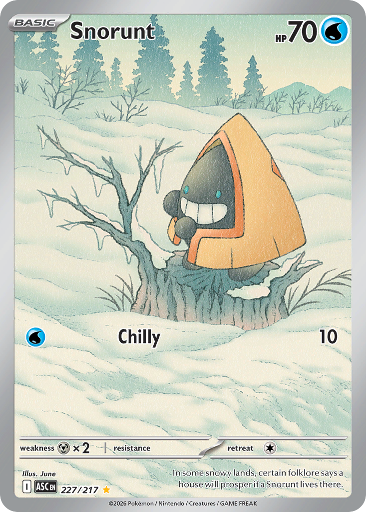Snorunt 227 Illustration Rare