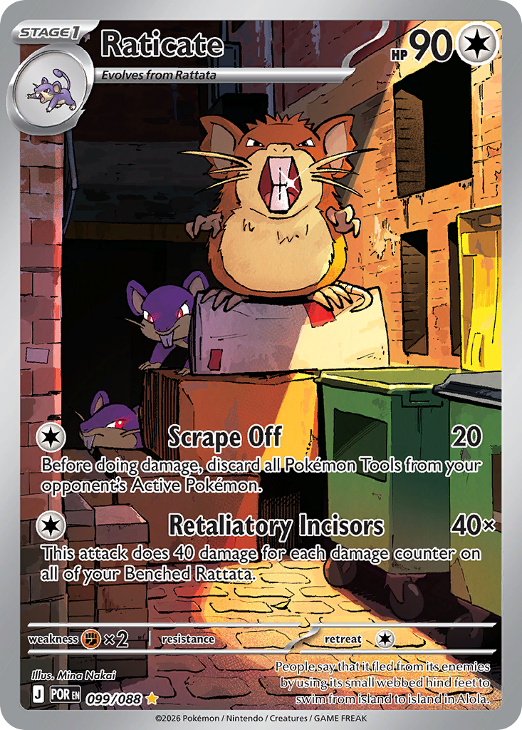 Raticate 99 — Perfect Order