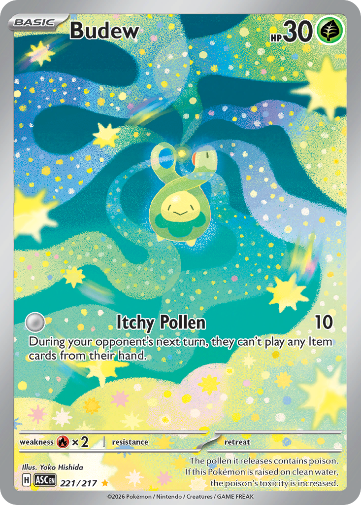 Budew 221 Illustration Rare
