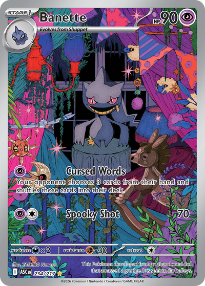Banette 234 Illustration Rare