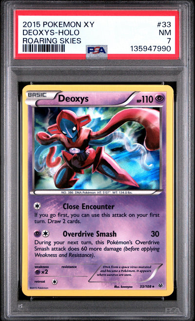 PSA 7 Deoxys 33/108
