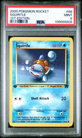 PSA 9 Squirtle 68 1st Edition front