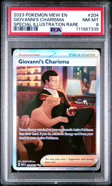 PSA 8 Giovanni's Charisma 204