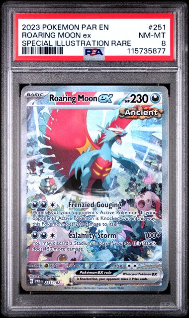 PSA 8 Roaring Moon ex 251